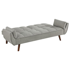 Caufield Upholstered Tufted Convertible Sofa Bed Grey - 360096