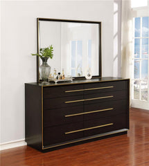 Durango 8-drawer Dresser with Mirror Smoked Peppercorn - 223263M