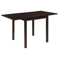 Kelso 3-piece Drop Leaf Dining Set Cappuccino and Tan - 190821-S3