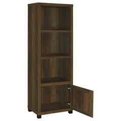 Sachin 3-shelf Engineered Wood Media Tower Dark Pine - 707736