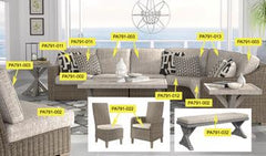 Beachcroft Curve Back Cushion - PA791-013