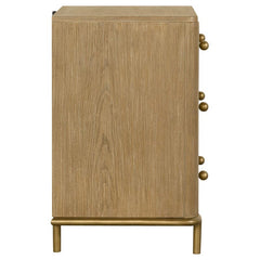 Arini 3-drawer Nightstand Sand Wash - 224302