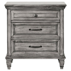 Avenue 4-piece Queen Bedroom Set Weathered Grey - 224031Q-S4