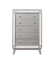 Camille 5-piece Queen Bedroom Set Metallic Mercury - 300621Q-S5
