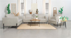 Tilly Upholstered Track Arm Sofa Oatmeal - 509901
