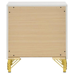 Lucia 2-drawer Nightstand White - 224732