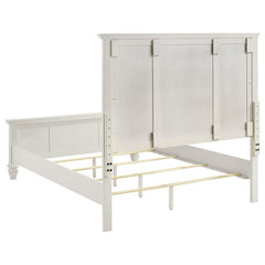 Sandy Beach 5-piece California King Bedroom Set Cream White - 201301KW-S5