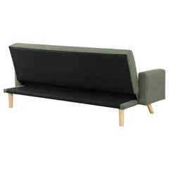 Kourtney Upholstered Tufted Convertible Sofa Bed Sage Green - 360127