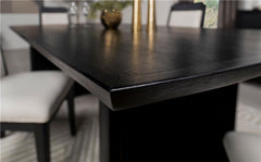 Brookmead 5-piece Rectangular Dining Set with 18" Removable Extension Leaf Black - 108231-S5