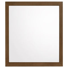 Mays Rectangular Dresser Mirror Walnut Brown - 215964