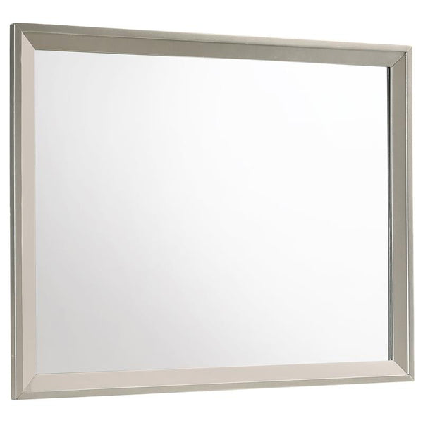 Ramon Dresser Mirror Metallic Sterling - 222704