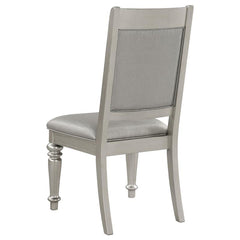 Bling Game Open Back Side Chairs Metallic (Set of 2) - 106472
