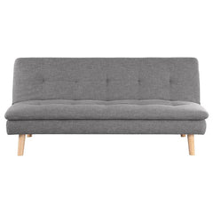 Scout Upholstered Tufted Convertible Sofa Bed Grey - 360045