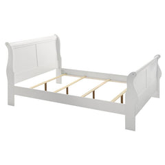 Louis Philippe 4-piece Full Bedroom Set White - 204691F-S4