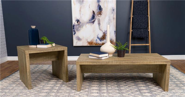Lynette Rectangular Engineered Wood Coffee Table Mango - 704128