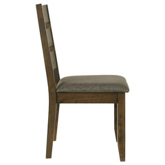Alston 7-piece Rectangular Dining Set Knotty Nutmeg and Brown - 106381-S7