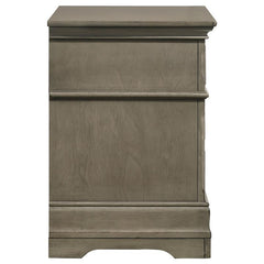Manchester 3-drawer Nightstand Wheat Brown - 222892
