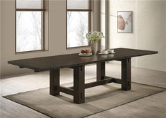 Calandra Rectangle Dining Table with Extension Leaf Vintage Java - 192951