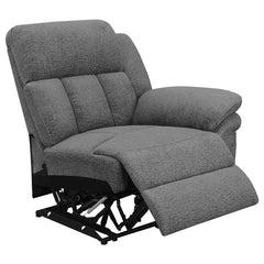 Bahrain Upholstered Motion Sofa Charcoal - 609541
