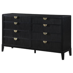 Brookmead 8-drawer Dresser Black - 224713