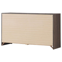 Brantford 6-drawer Dresser Barrel Oak - 207043