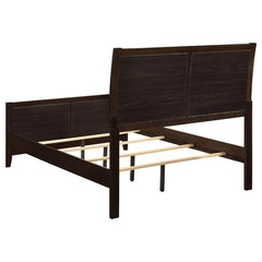 Carlton Wood Queen Panel Bed Cappuccino - 202091Q