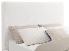 Knox Upholstered Queen Panel Bed Cream - 302053Q