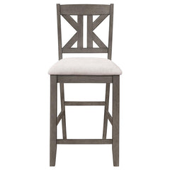 Athens 5-piece Counter Height Dining Set Barn Grey - 109858-S5