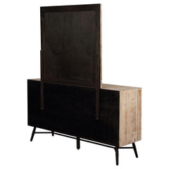 Marlow 6-drawer Dresser with Mirror Rough Sawn Multi - 215763M