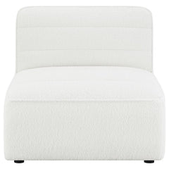 Sunny Upholstered Armless Chair Natural - 551621