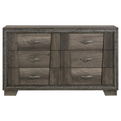 Janine 4-piece Queen Bedroom Set Grey - 223551Q-S4