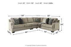 Bovarian 3-Piece Sectional - 56103S2