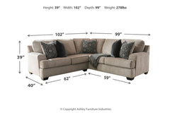 Bovarian 2-Piece Sectional - 56103S1