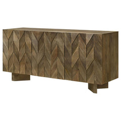 Tyler 3-door Dining Sideboard Server Mango Brown - 130515