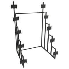 Duarto 5-tier Headboard Display Rack Black - 301301