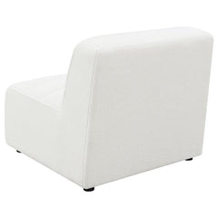 Sunny Upholstered Armless Chair Natural - 551621