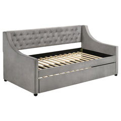 Chatsboro Upholstered Twin Daybed with Trundle Grey - 305883