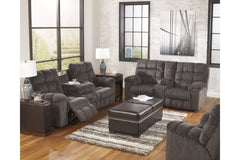 Acieona Reclining Sofa with Drop Down Table - 5830089