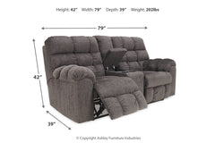 Acieona Reclining Loveseat with Console - 5830094