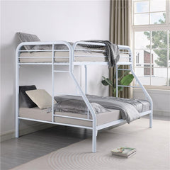 Morgan Metal Twin Over Full Bunk Bed White - 2258W