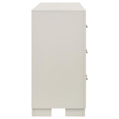 Jessica 6-drawer Dresser Cream White - 202993
