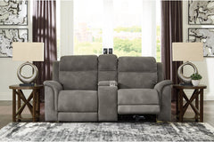 Next-Gen DuraPella Power Reclining Loveseat with Console - 5930118