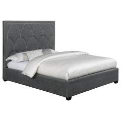 Bowfield Upholstered Queen Panel Bed Charcoal - 315900Q