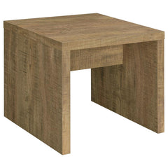 Lynette Square Engineered Wood End Table Mango - 704127