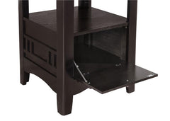 Lavon Oval Counter Height Table Espresso - 102888