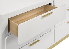 Caraway 6-drawer Dresser White - 224773