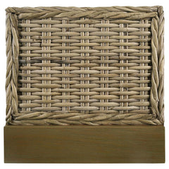 Zyla Wood Eastern King Panel Bed Kubu Grey - 360181KE