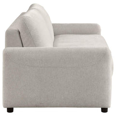 Rylie Upholstered Sofa Sleeper with Queen Mattress Beige - 360027