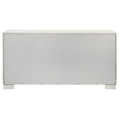 Jessica 6-drawer Dresser Cream White - 202993