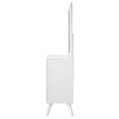 Janelle 6-drawer Dresser with Mirror White - 223653M